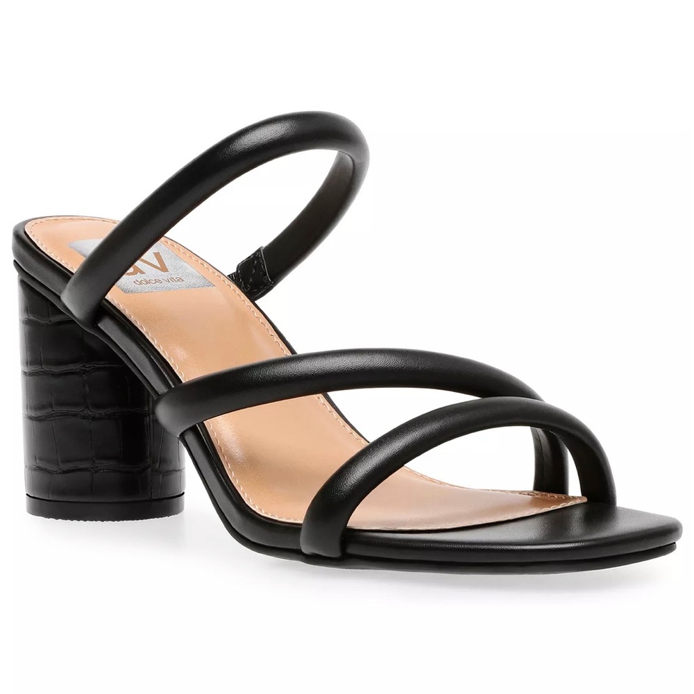 DV Dolce Vita Strappy Black Heel Sandal 9 - NWOT